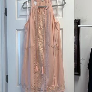 YA Los Angeles size L pink dress